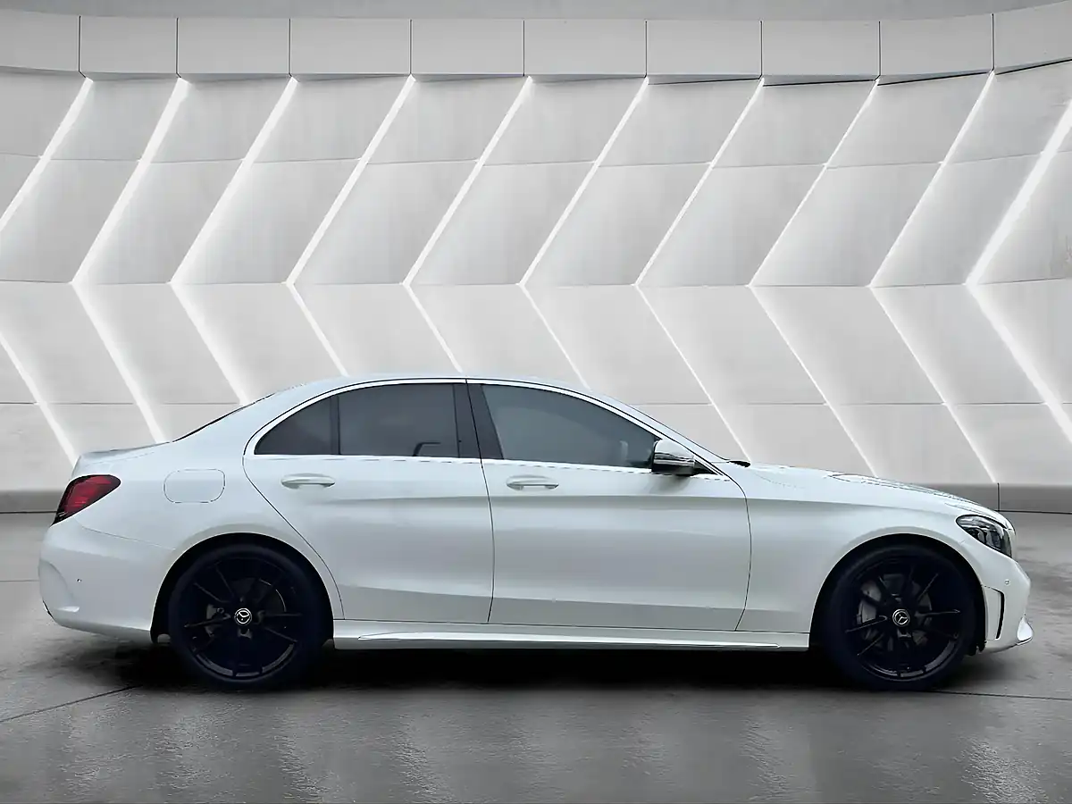 Used 2019 Mercedes-Benz C Class AMG Line Premium White - Interior and Exterior details 5