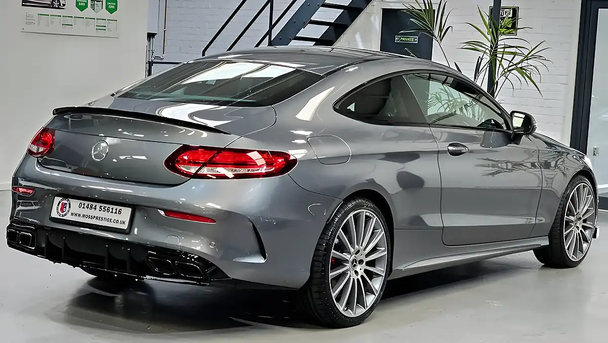 Used 2019 Mercedes-Benz C Class AMG Line Selenite Grey - Interior and Exterior details 10