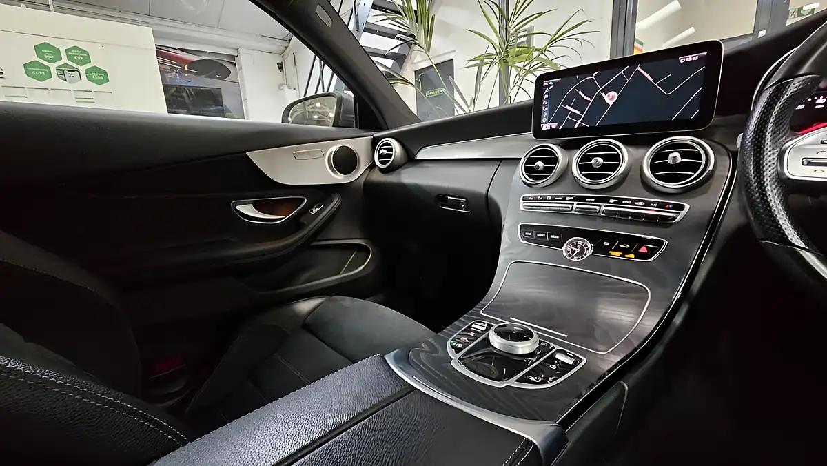 Used 2019 Mercedes-Benz C Class AMG Line Selenite Grey - Interior and Exterior details 14