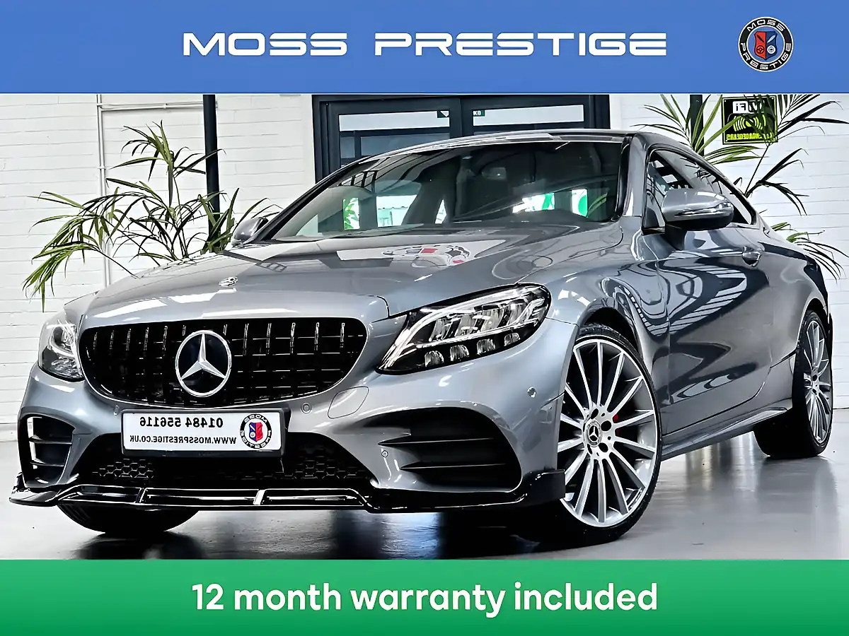 Used 2019 Mercedes-Benz C Class AMG Line Selenite Grey - Interior and Exterior details 3