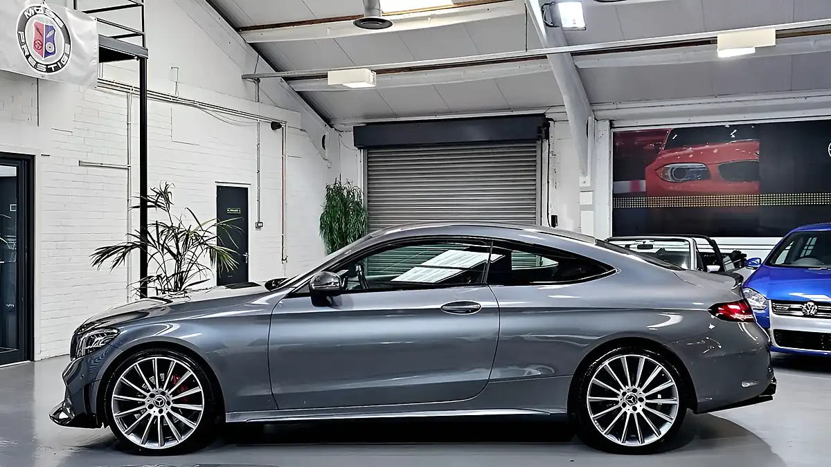 Used 2019 Mercedes-Benz C Class AMG Line Selenite Grey - Interior and Exterior details 6
