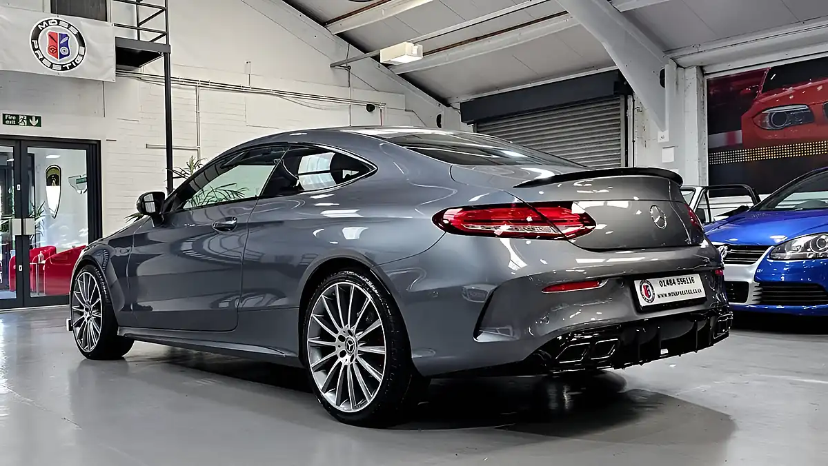 Used 2019 Mercedes-Benz C Class AMG Line Selenite Grey - Interior and Exterior details 9