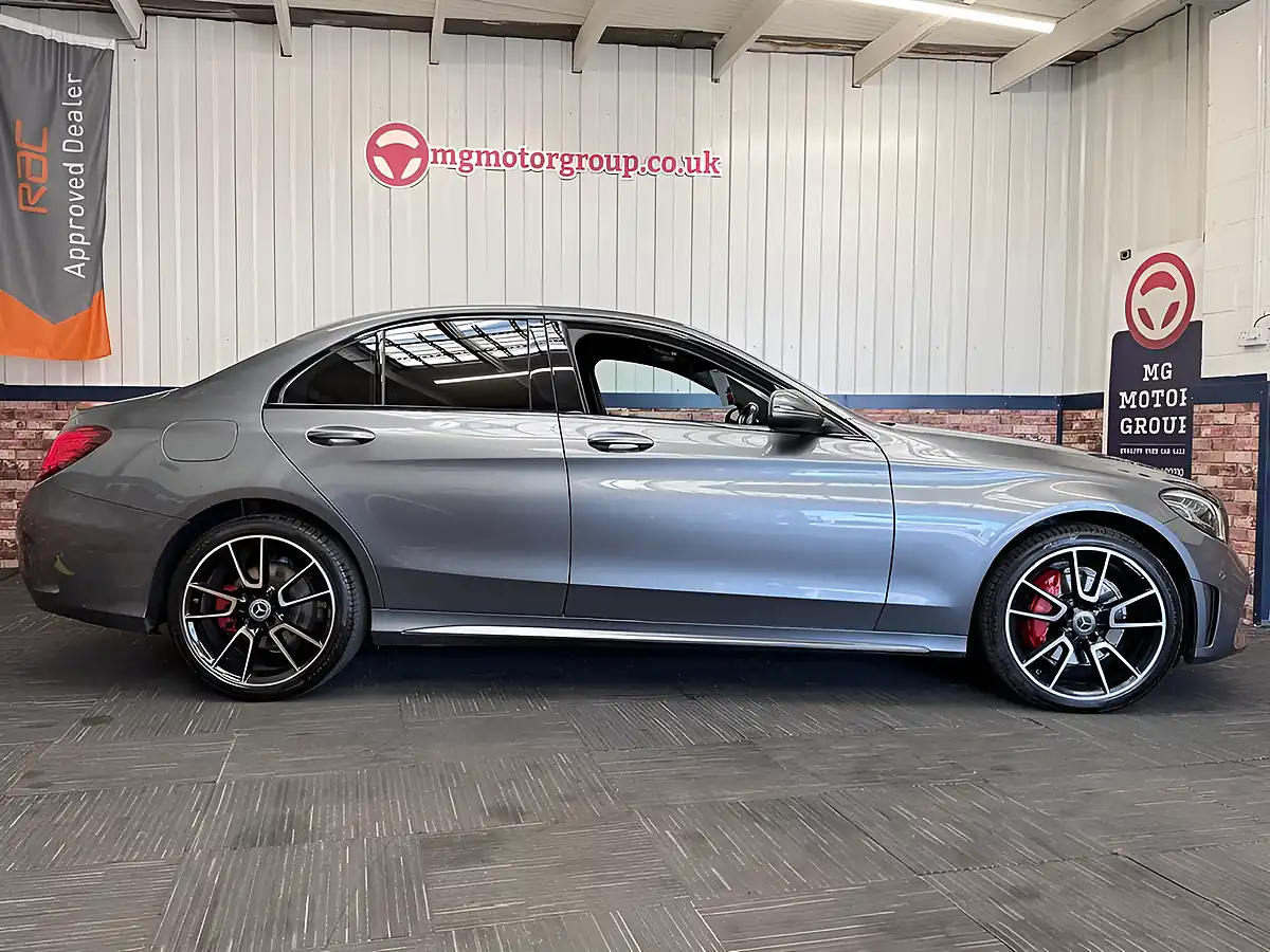 Used 2019 Mercedes-Benz C-Class AMG Line Selenite Grey - Interior and Exterior details 11