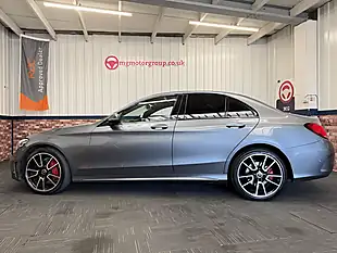 Used 2019 Mercedes-Benz C-Class AMG Line Selenite Grey - Interior and Exterior details 14