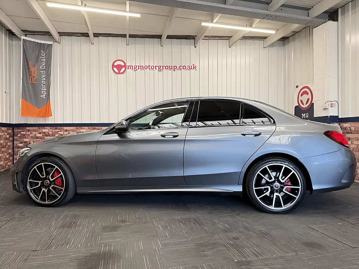 Used 2019 Mercedes-Benz C-Class AMG Line Selenite Grey - Interior and Exterior details 14