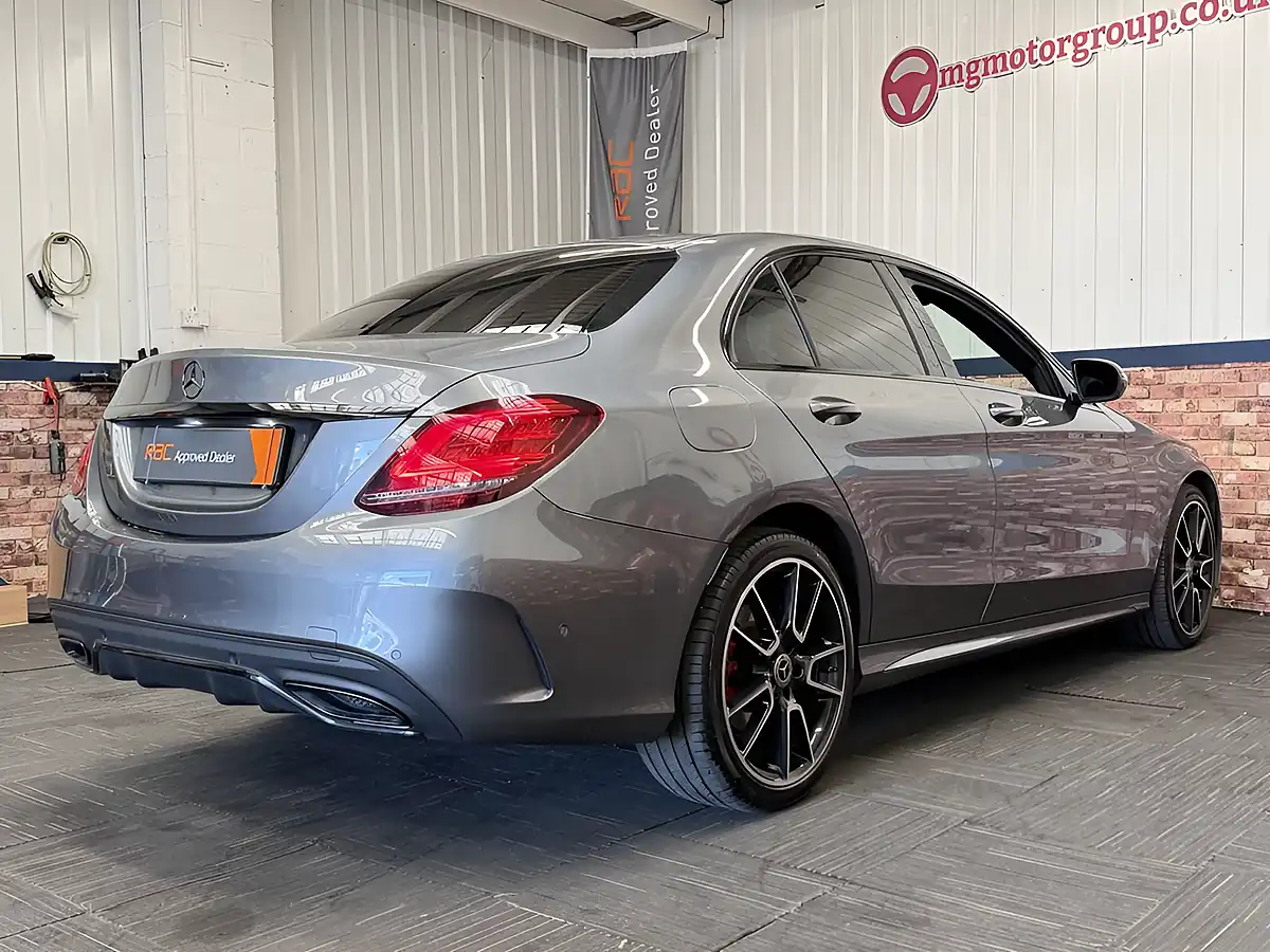 Used 2019 Mercedes-Benz C-Class AMG Line Selenite Grey - Interior and Exterior details 17