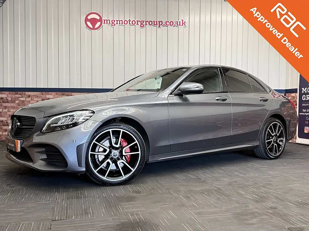 Used 2019 Mercedes-Benz C-Class AMG Line Selenite Grey - Interior and Exterior details 2