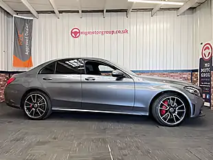 Used 2019 Mercedes-Benz C-Class AMG Line Selenite Grey - Interior and Exterior details 3