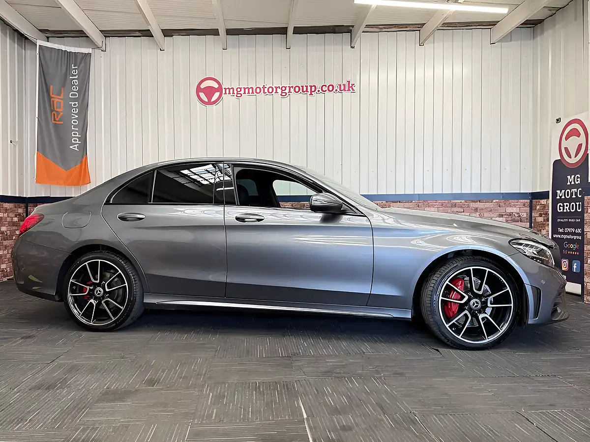 Used 2019 Mercedes-Benz C-Class AMG Line Selenite Grey - Interior and Exterior details 3