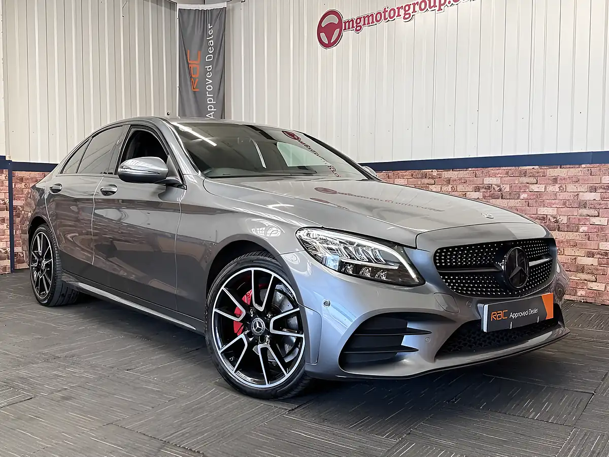 Used 2019 Mercedes-Benz C-Class AMG Line Selenite Grey - Interior and Exterior details 4