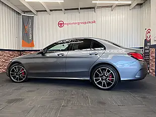Used 2019 Mercedes-Benz C-Class AMG Line Selenite Grey - Interior and Exterior details 5