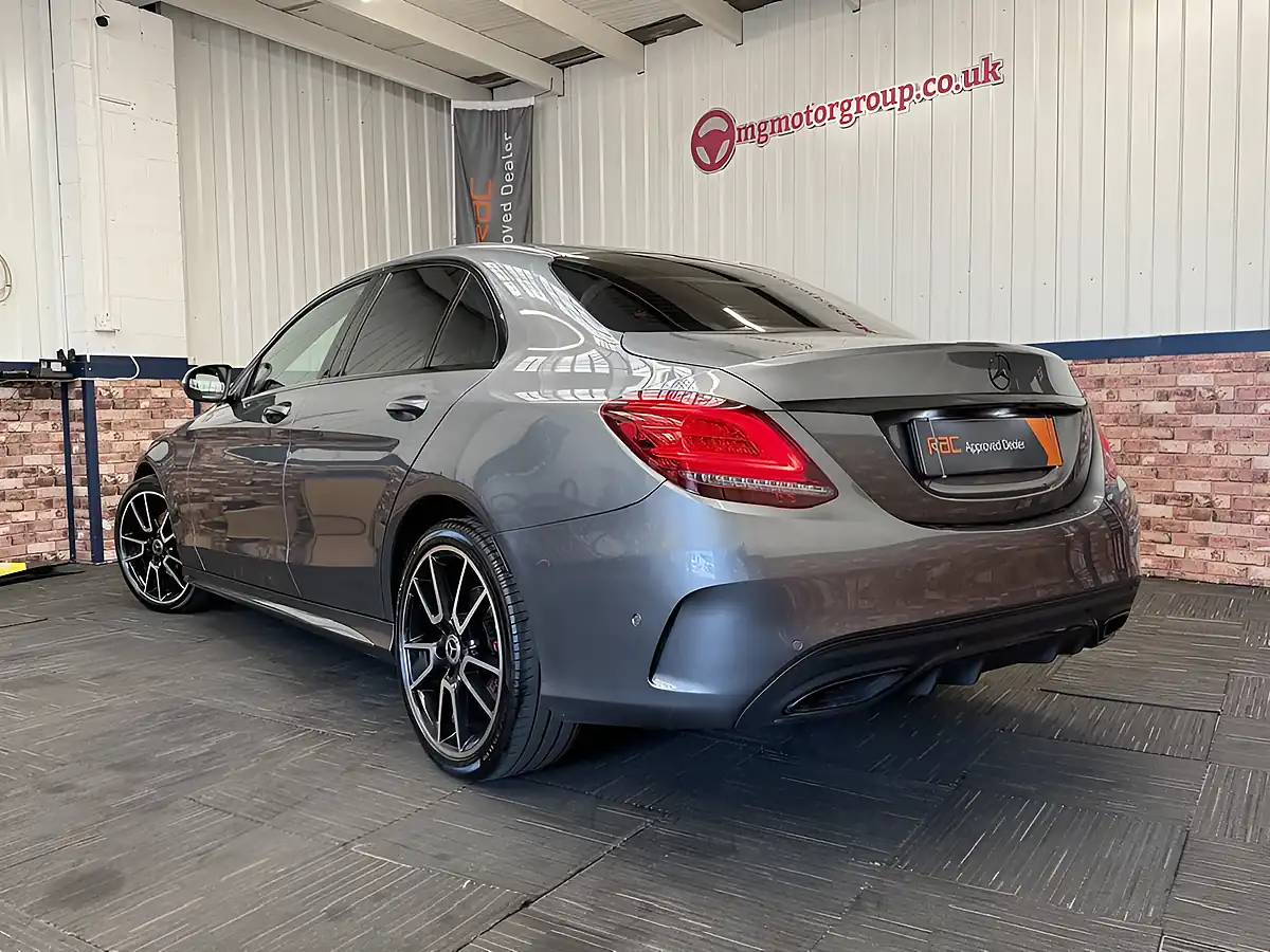Used 2019 Mercedes-Benz C-Class AMG Line Selenite Grey - Interior and Exterior details 6