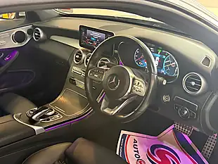 Used 2019 Mercedes-Benz C Class AMG Line Silver - Interior and Exterior details 12
