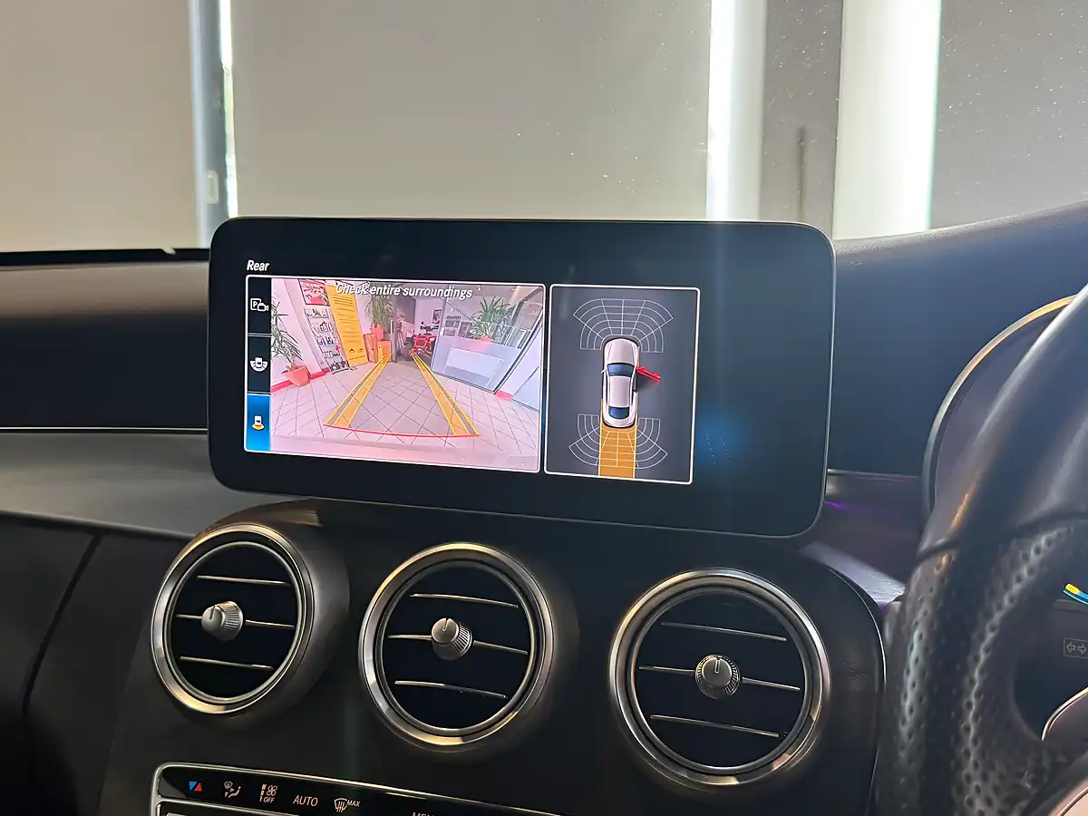 Used 2019 Mercedes-Benz C Class AMG Line Silver - Interior and Exterior details 14
