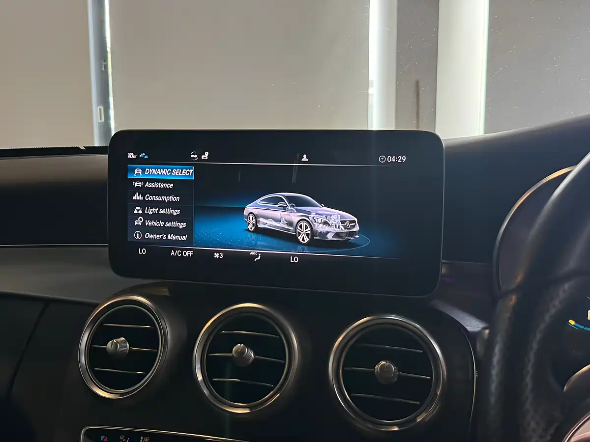 Used 2019 Mercedes-Benz C Class AMG Line Silver - Interior and Exterior details 16