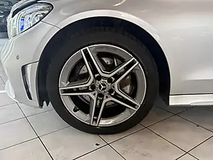 Used 2019 Mercedes-Benz C Class AMG Line Silver - Interior and Exterior details 19