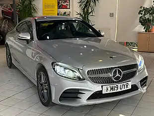 Used 2019 Mercedes-Benz C Class AMG Line Silver - Interior and Exterior details 2
