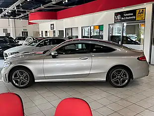 Used 2019 Mercedes-Benz C Class AMG Line Silver - Interior and Exterior details 6