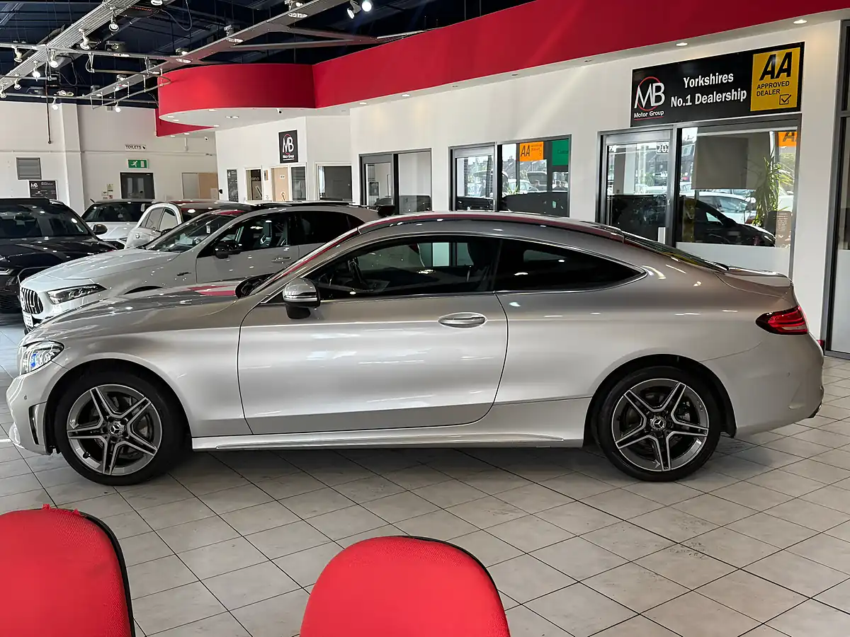 Used 2019 Mercedes-Benz C Class AMG Line Silver - Interior and Exterior details 6