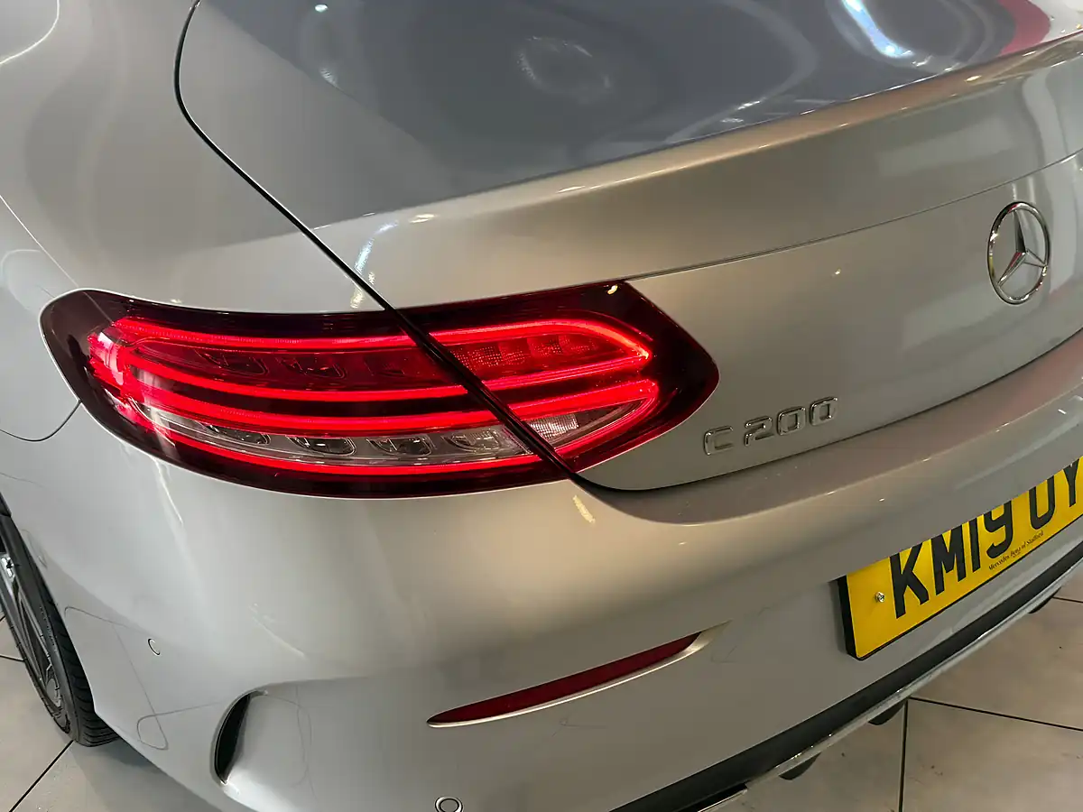 Used 2019 Mercedes-Benz C Class AMG Line Silver - Interior and Exterior details 8