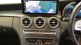 Used 2019 Mercedes-Benz C Class AMG Line Silver - Interior and Exterior details 10