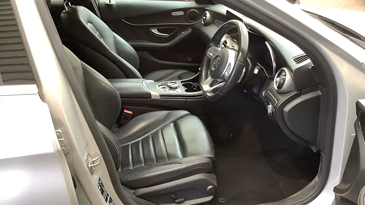 Used 2019 Mercedes-Benz C Class AMG Line Silver - Interior and Exterior details 7
