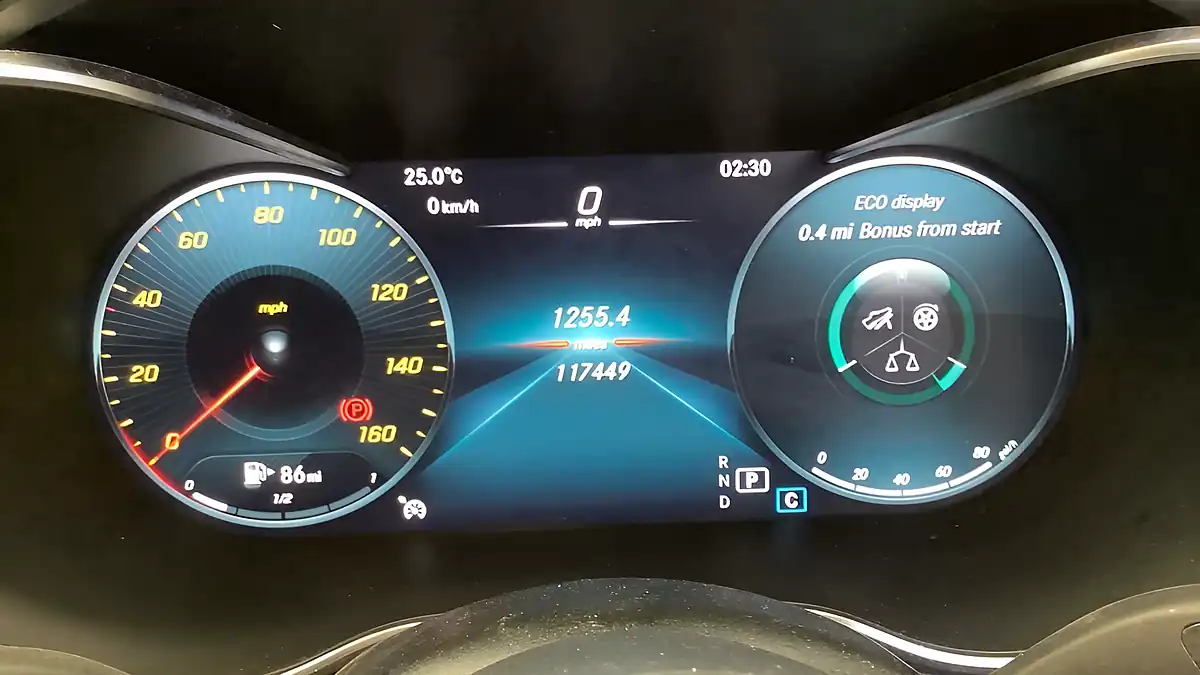 Used 2019 Mercedes-Benz C Class AMG Line Silver - Interior and Exterior details 9