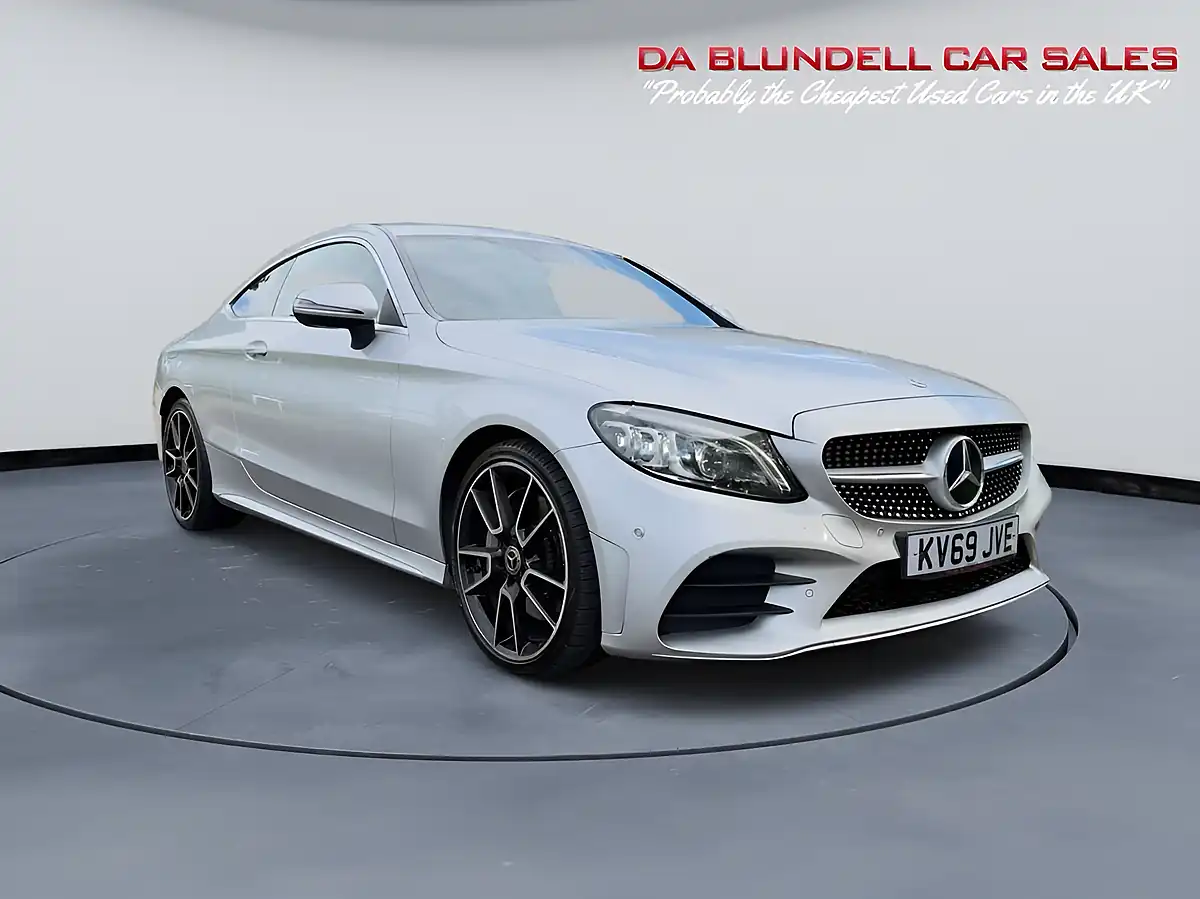 Used 2019 Mercedes-Benz C Class AMG Line Silver - Interior and Exterior details 11