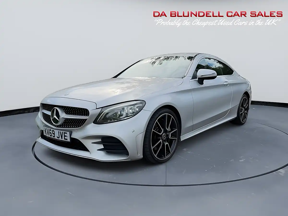 Used 2019 Mercedes-Benz C Class AMG Line Silver - Interior and Exterior details 12