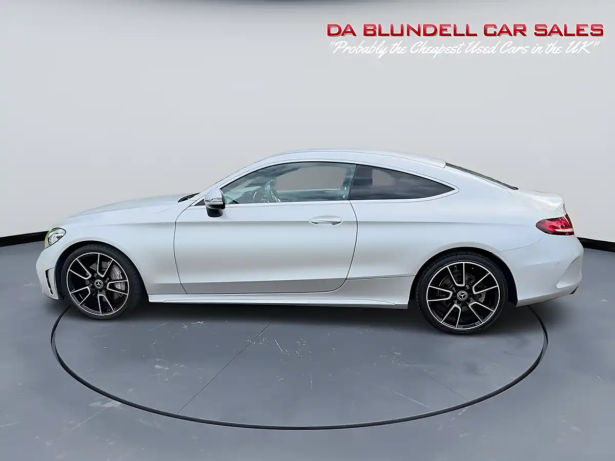 Used 2019 Mercedes-Benz C Class AMG Line Silver - Interior and Exterior details 14