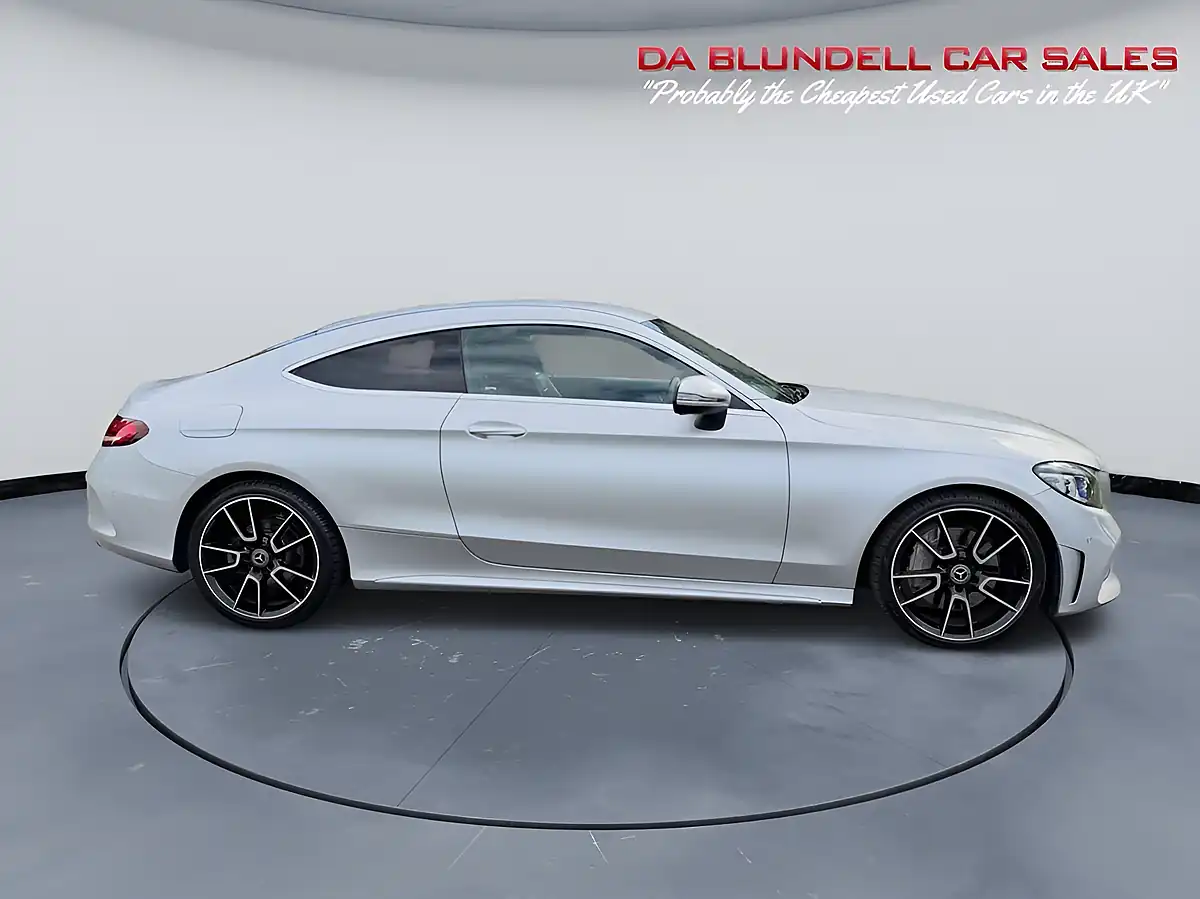 Used 2019 Mercedes-Benz C Class AMG Line Silver - Interior and Exterior details 3