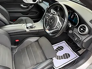 Used 2019 Mercedes-Benz C Class AMG Line Silver - Interior and Exterior details 4