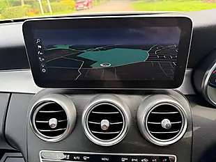 Used 2019 Mercedes-Benz C Class AMG Line Silver - Interior and Exterior details 7