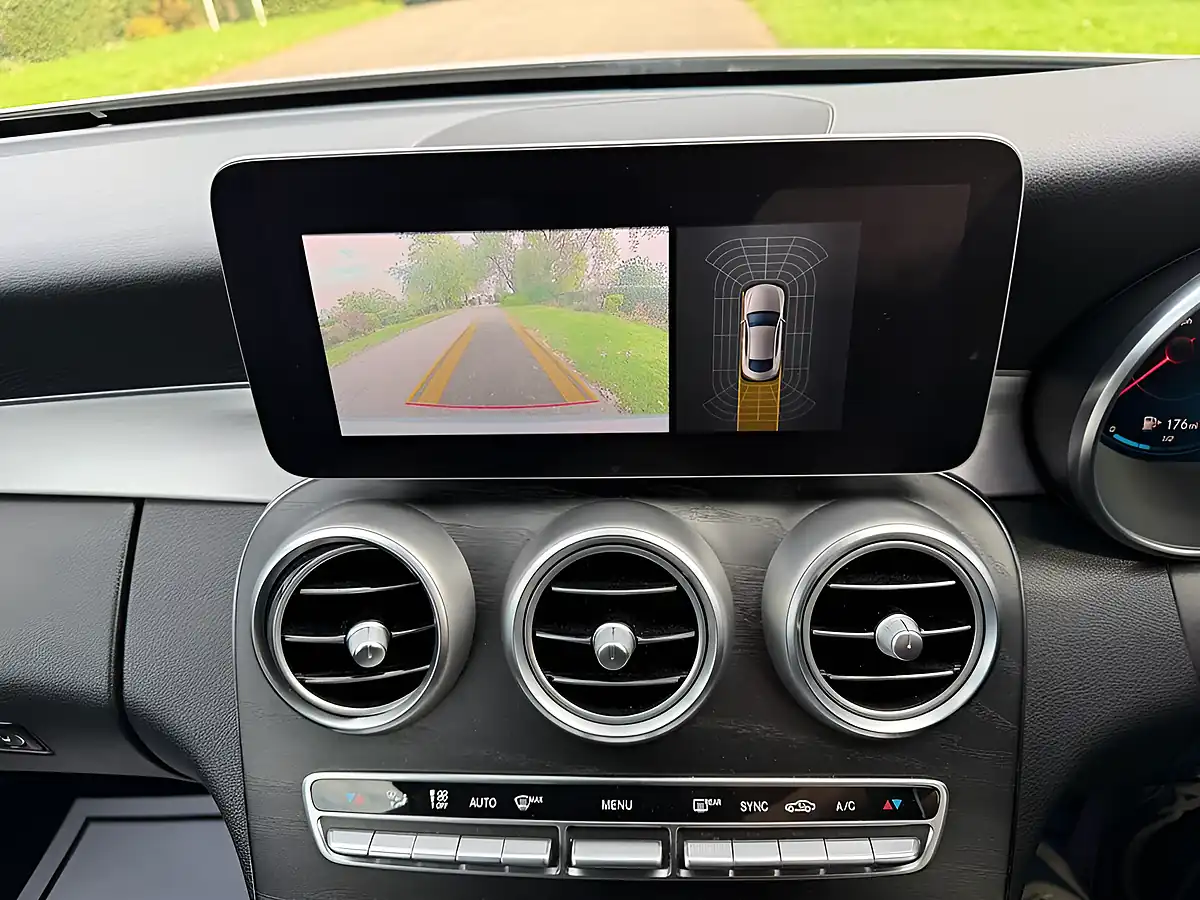 Used 2019 Mercedes-Benz C Class AMG Line Silver - Interior and Exterior details 8