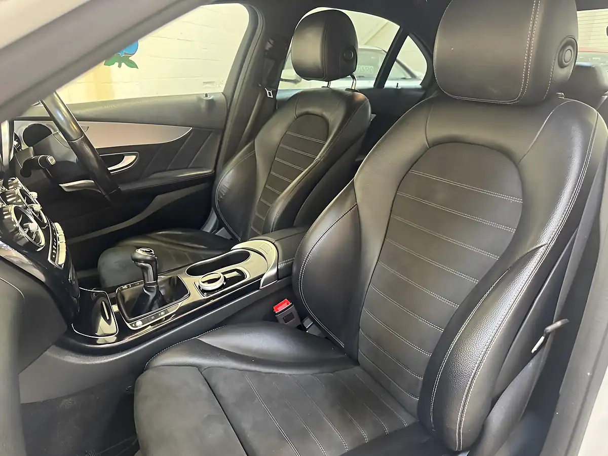 Used 2019 Mercedes-Benz C Class AMG Line White - Interior and Exterior details 10