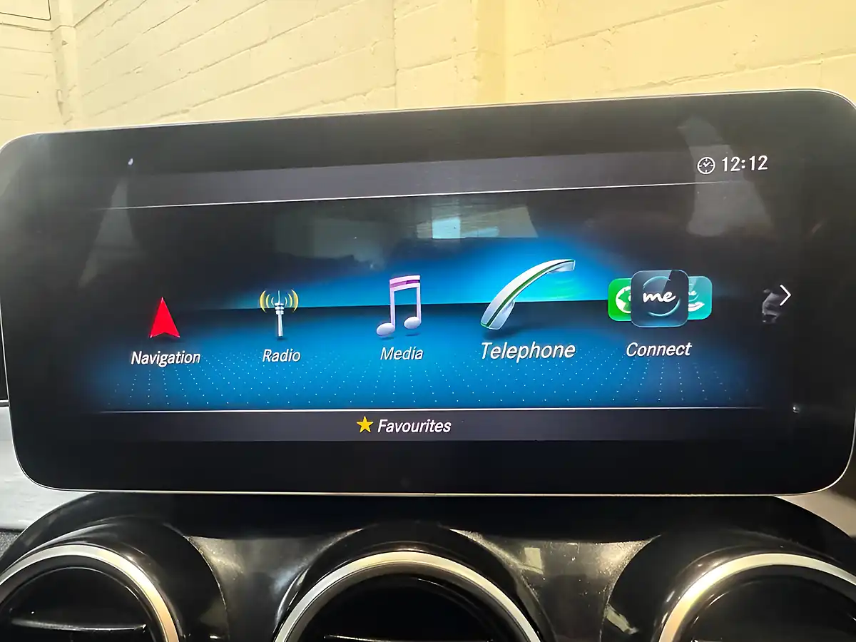 Used 2019 Mercedes-Benz C Class AMG Line White - Interior and Exterior details 17