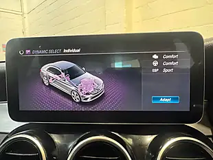 Used 2019 Mercedes-Benz C Class AMG Line White - Interior and Exterior details 18
