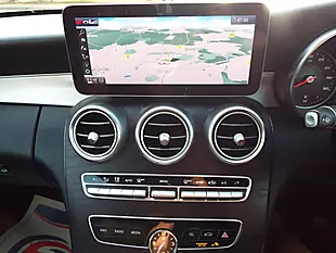 Used 2019 Mercedes-Benz C Class AMG Line White - Interior and Exterior details 18