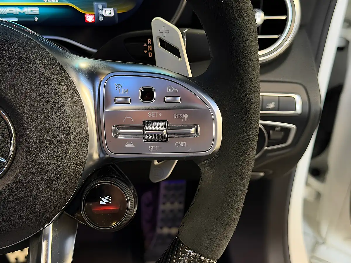 Used 2019 Mercedes-Benz C Class C63 AMG S White - Interior and Exterior details 12