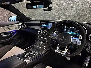 Used 2019 Mercedes-Benz C Class C63 AMG S White - Interior and Exterior details 14