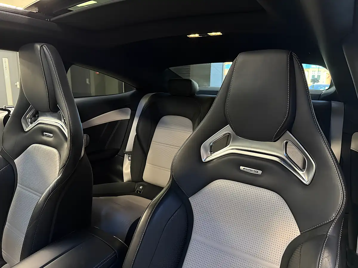 Used 2019 Mercedes-Benz C Class C63 AMG S White - Interior and Exterior details 17