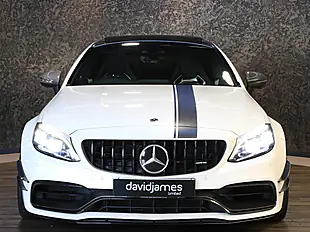 Used 2019 Mercedes-Benz C Class C63 AMG S White - Interior and Exterior details 5