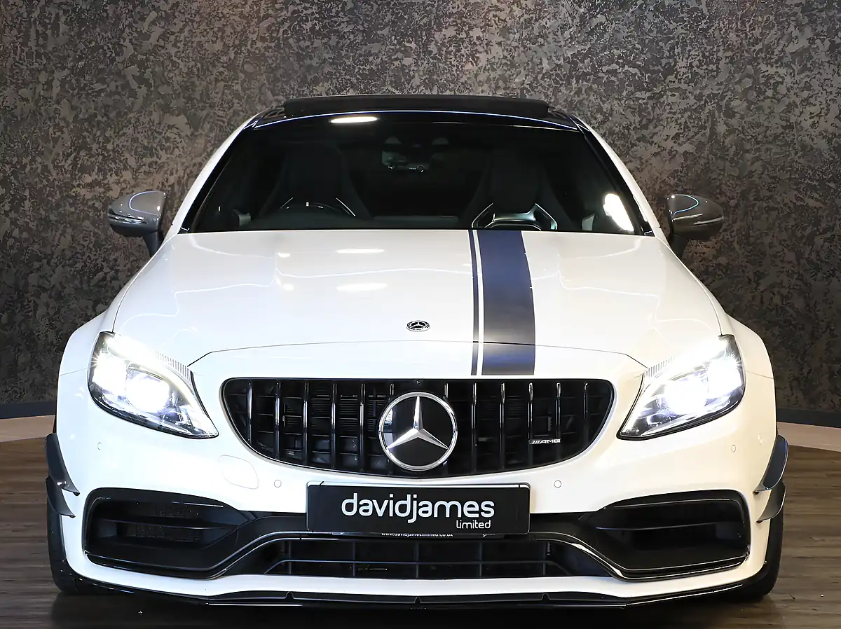 Used 2019 Mercedes-Benz C Class C63 AMG S White - Interior and Exterior details 5