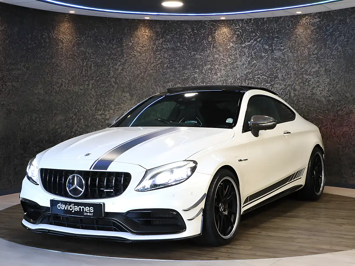 Used 2019 Mercedes-Benz C Class C63 AMG S White - Interior and Exterior details 6