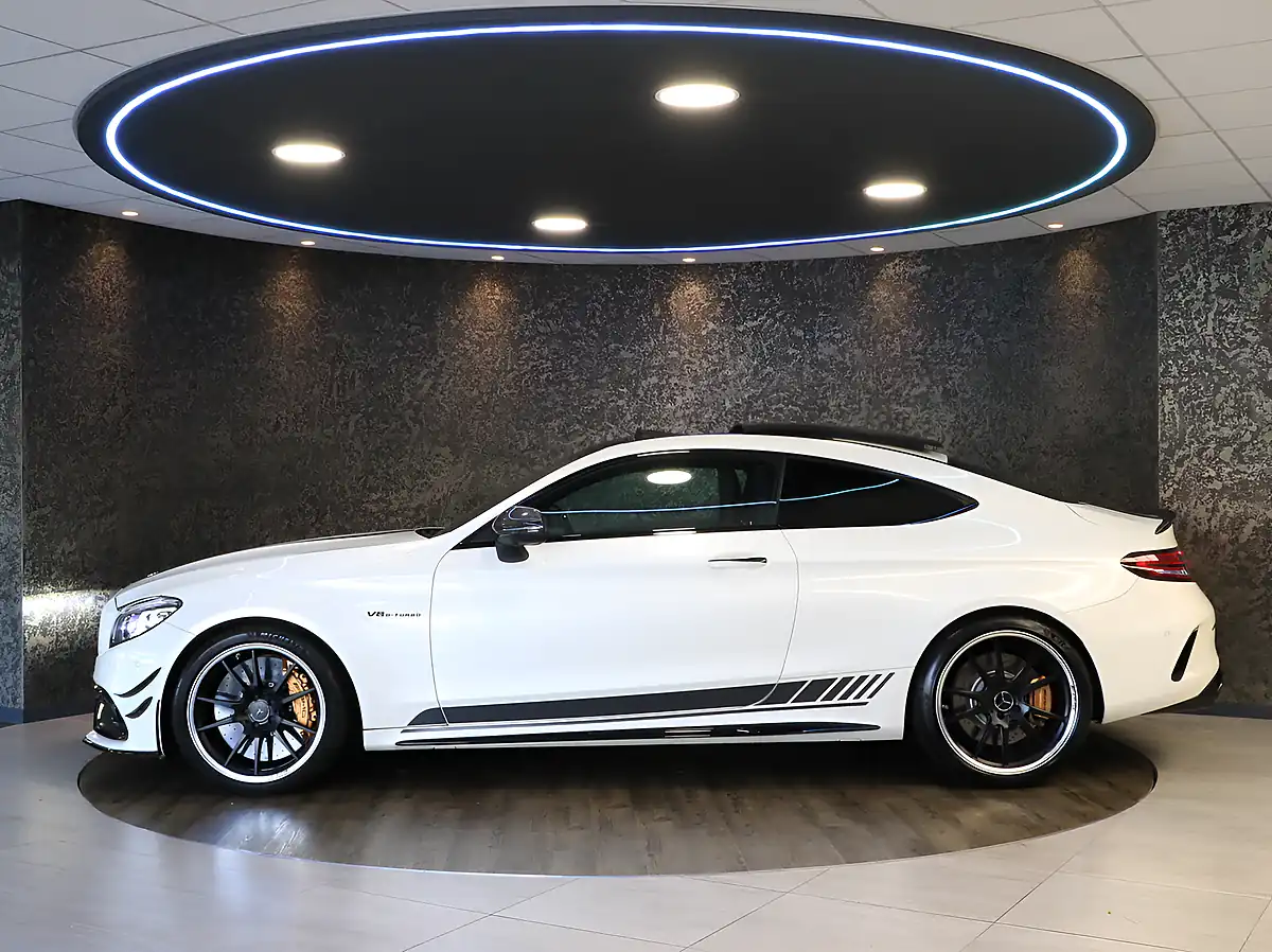Used 2019 Mercedes-Benz C Class C63 AMG S White - Interior and Exterior details 7