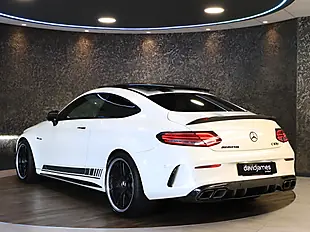 Used 2019 Mercedes-Benz C Class C63 AMG S White - Interior and Exterior details 8
