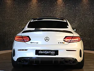 Used 2019 Mercedes-Benz C Class C63 AMG S White - Interior and Exterior details 9