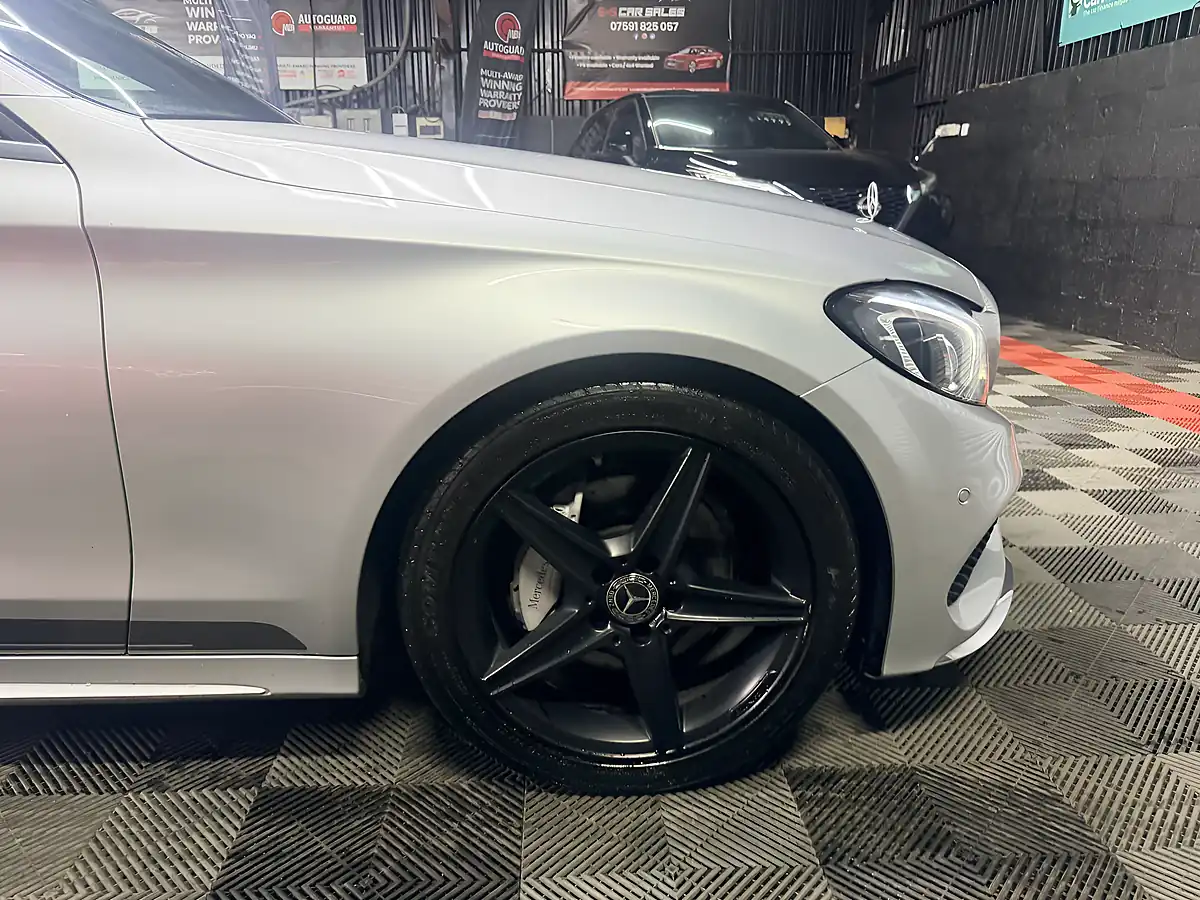Used 2019 Mercedes-Benz C Class Nightfall Edition Silver - Interior and Exterior details 15