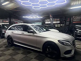 Used 2019 Mercedes-Benz C Class Nightfall Edition Silver - Interior and Exterior details 3