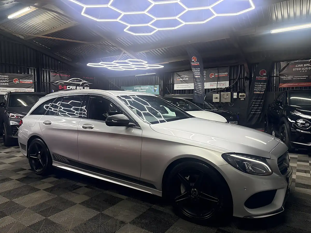 Used 2019 Mercedes-Benz C Class Nightfall Edition Silver - Interior and Exterior details 3